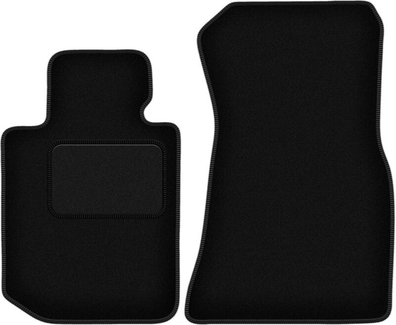 Vordere Matten schwarz für: BMW 2 G42 Coupe (2021-2022)