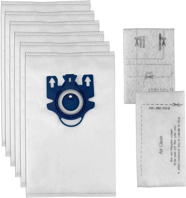 Miele GN HyClean Staubsaugerbeutel - 6er-Pack für Complete C3 Complete C2