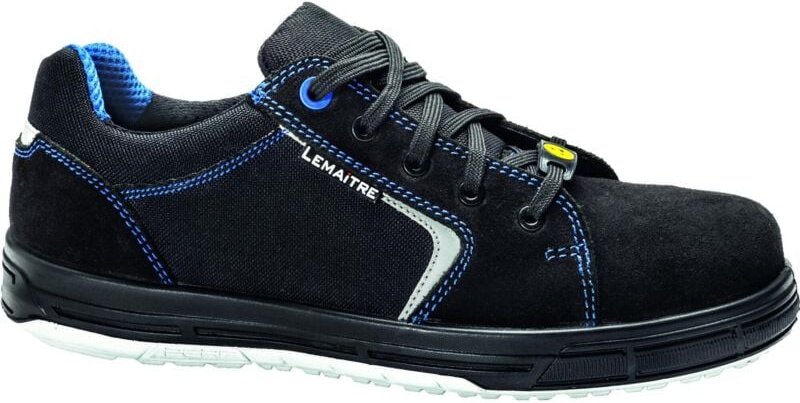 Sicherheitsschuhe niedrig ESD SPACE Blau S3 SRC Schwarz 44