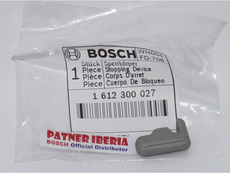 Original-Ersatzteil BOSCH 1612300027 Stoppvorrichtung für GBH- und GSH-Modelle