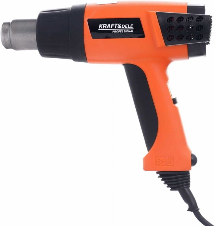 Elektrische Heißluftpistole mit LCD 2000W KD3028