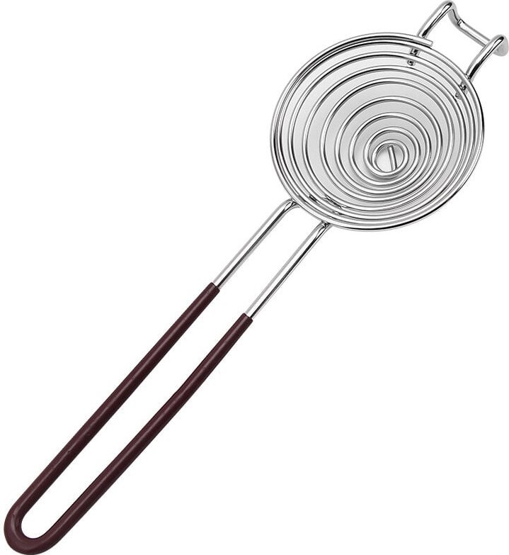 Thumbnail - Eigelb-Trenner, Edelstahl-Ei-Trenner, Küchenhelfer, Eigelb-Weiß-Trenner mit Griff für gekochte Eier, Küchenhelfer (Silbe...