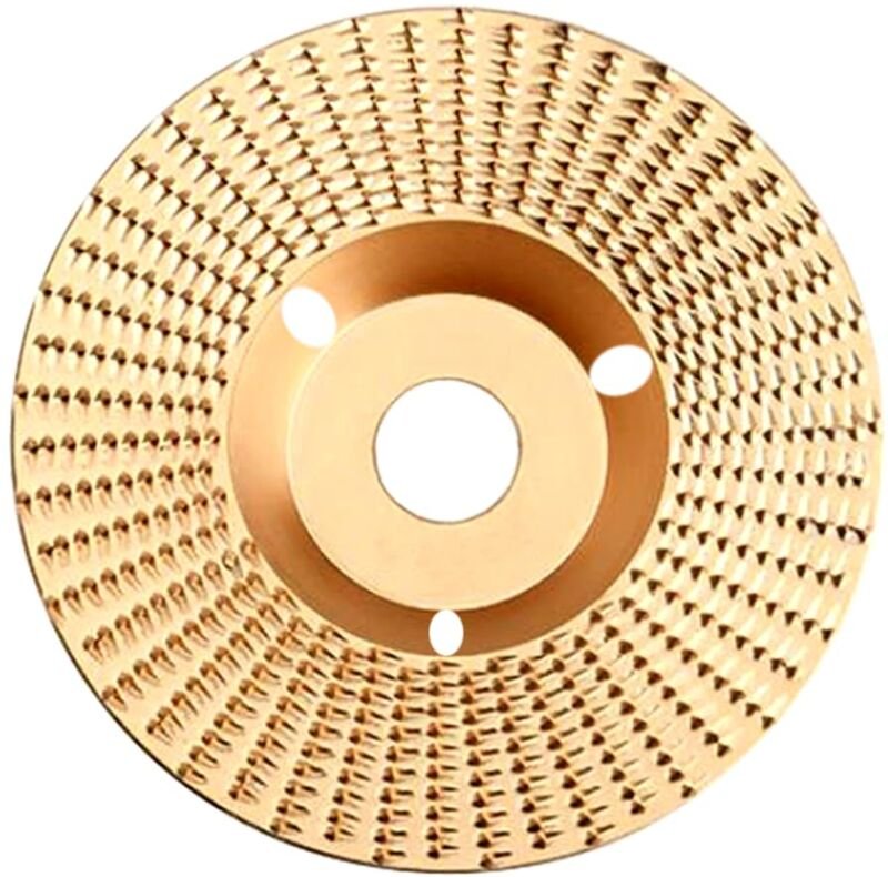 Csparkv - 1 Stück Holzschleifscheibe 125 mm, flache Holzschleifscheibe, Wolframkarbid-Holzschleifscheiben zum Formen, Sc...