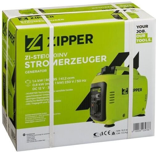 ZI-STE1000INV Stromerzeuger Inverter - Zipper