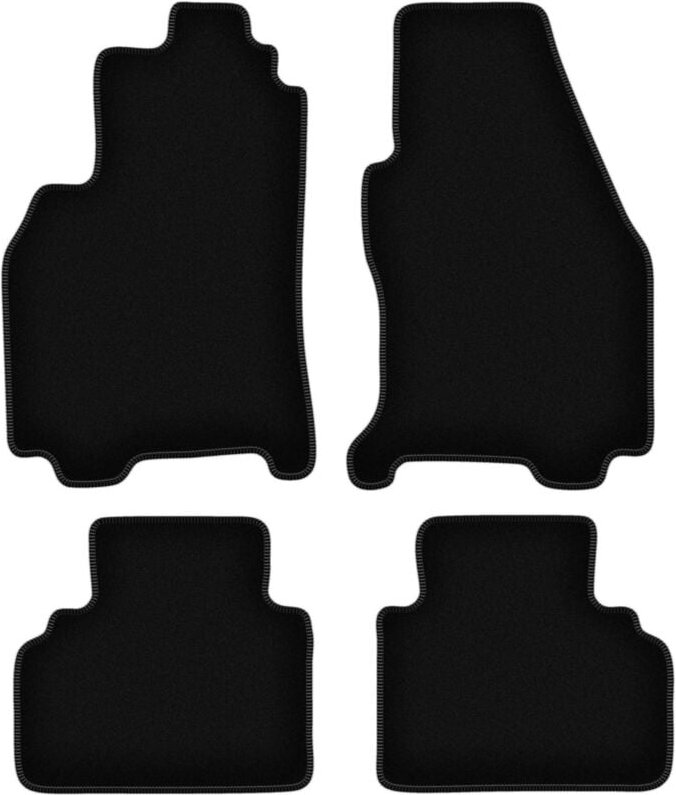 BASIC schwarze Veloursmatten für: Ford Cougar Coupé (1998-2004)