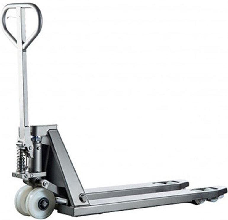 Matisère - Handhubwagen aus Edelstahl für die Lebensmittelindustrie und Gastronomie - Gabeln 1150x520mm - 855008024