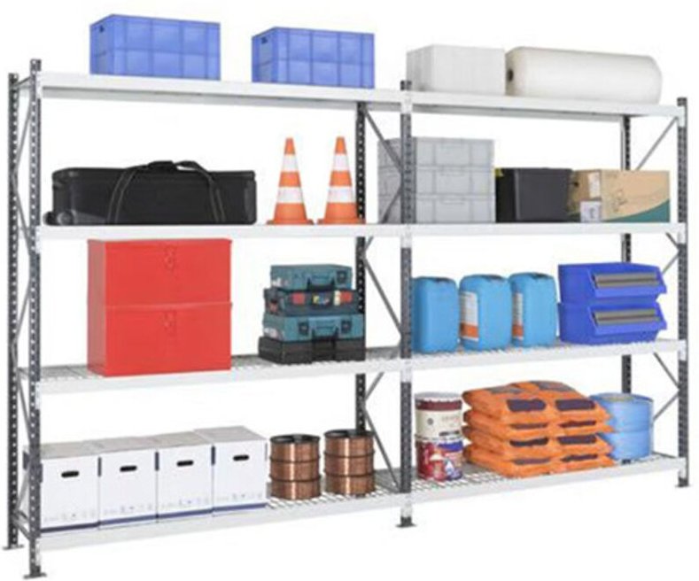 Regale für Sprinkleranlagen 4 Ebenen - nächstes Element - 2500x1500x800mm - 400kg/niv - Nur in Verbindung mit einem Star...