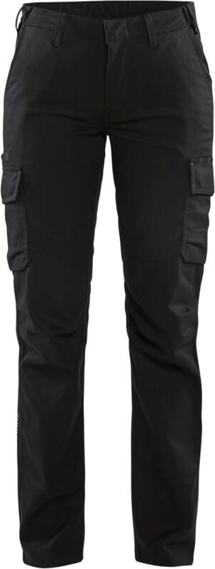 Industrie-Stretchhose 2D Damen 7144 - Schwarz XL - DE(48) - ES(C46) - Kurz