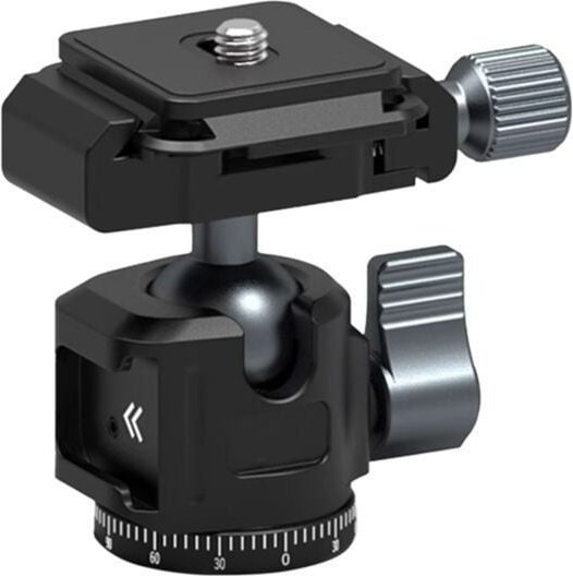 Kugel-Panorama-Stativköpfe Aluminium drehbar