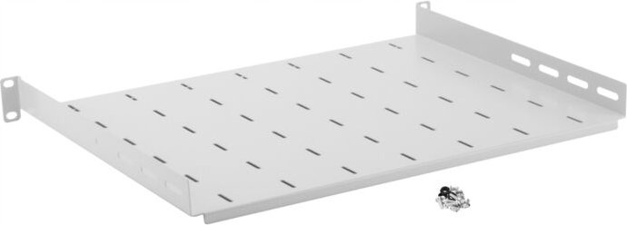 Fester Fachboden 1HE-19"" (22-0061) 350 mm RAL 7035 1mm, 2022