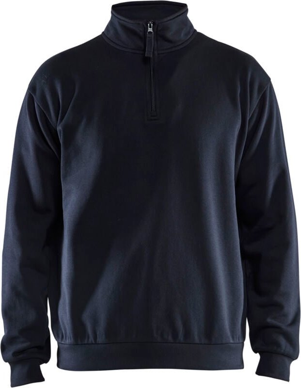 Arbeits-Sweatshirt mit Reißverschluss, Artikel 3587 – Marine, 6XL