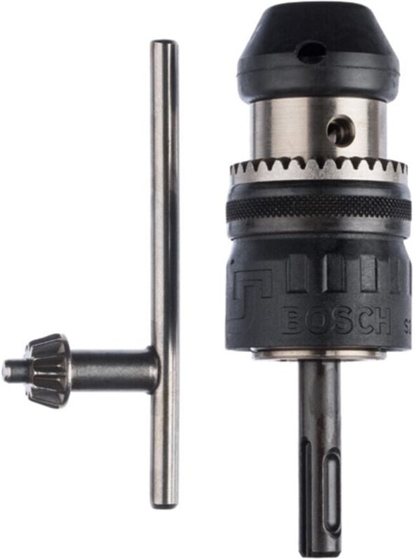 Bosch - Zahnkranzbohrfutter bis 13 mm, 2,5 - 13 mm, SDS-plus, mit Spannkraft-Sicherung