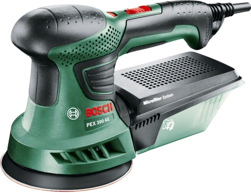 Thumbnail - Trade Shop Traesio - Trade Shop - bosch pex 300 ae roto-schwingschleifer 270 watt + 25 blätter -