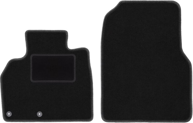 Vordere Matten schwarz für: Renault Espace IV 7 Sitzer (2002-2012)