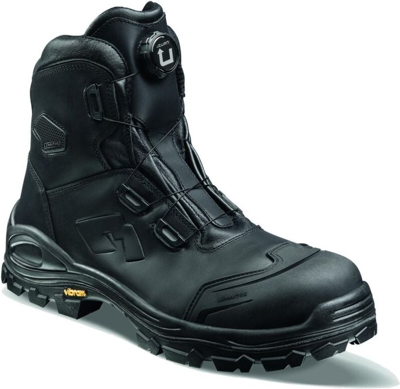 Hochsichere Sicherheitsschuhe BORR S3 SRC AN Schwarz 45