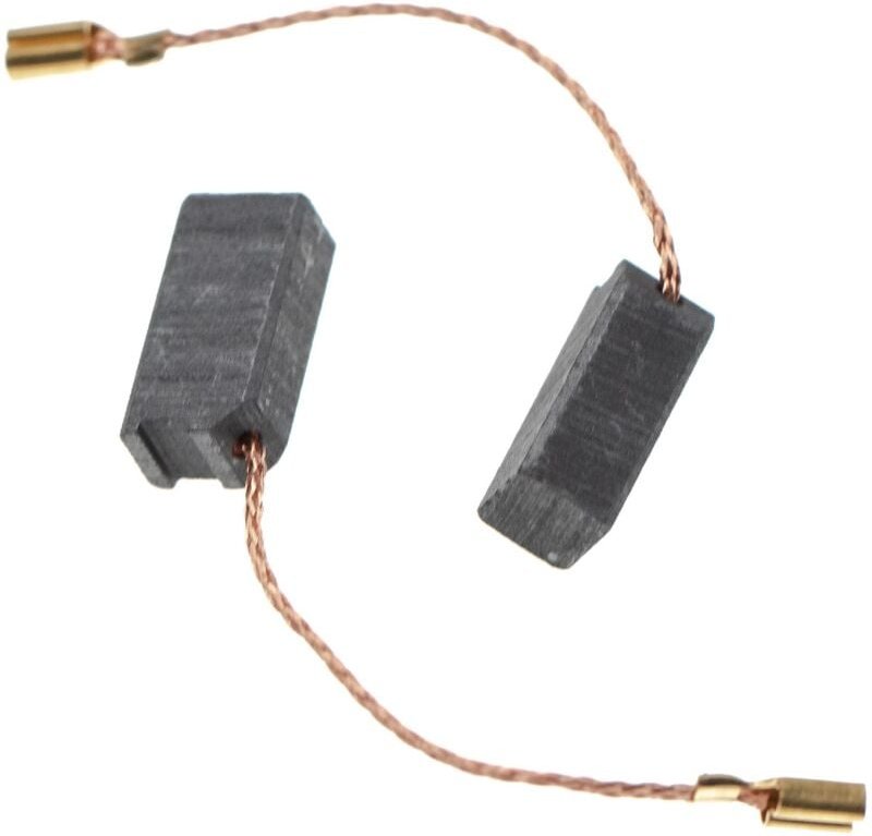 Vhbw - 2x Kohlebürste 16,2 x 8 x 6,2 mm kompatibel mit Metabo 1115, 8125, 11050, 11025, 10125, 8382, AG705SL, AG705, 111...