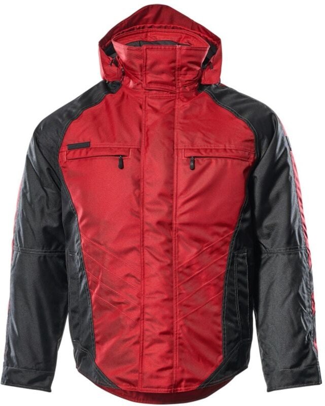 Unique Winterjacke Frankfurt zweifarbig Gr. xs rot/schwarz - Mascot