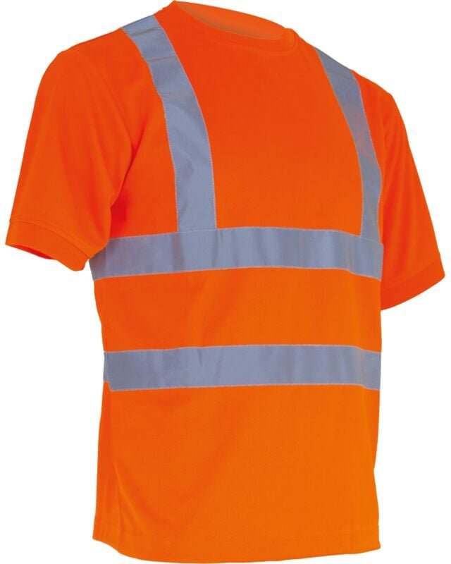 Arbeits-T-Shirt MC LUMINEUX - NEONORANGE 4XL