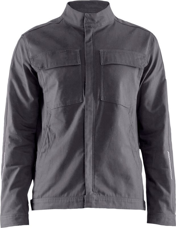 Industrie-Stretch-Arbeitsjacke 2D - Mittelgrau XS