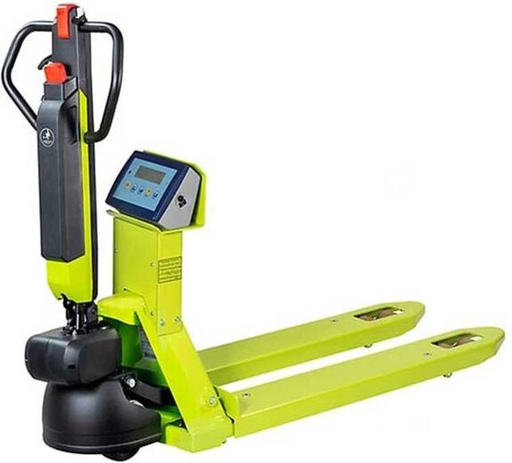 Matisère - Elektro-Hubwagen mit Standard-Gabeln 1185 x 555 mm – Präzise, wiederaufladbare Waage – Lithium-Batterie – Tra...