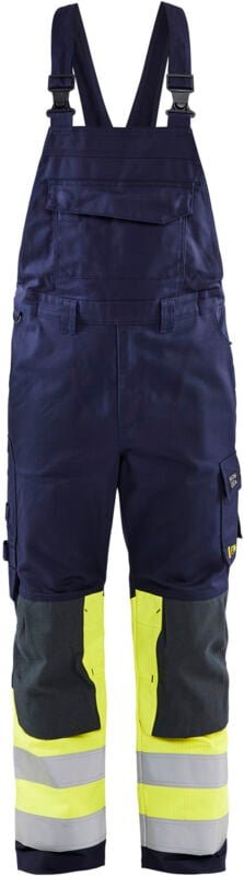 Multinorm Arbeits-Overall 2607 - Marine/Neongelb 44