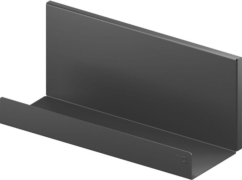 Wandregal Metall Board-3 Ablage für die Wand - Designer Wandablage, Stahl pulverbeschichtet lavagrau - Vauth-sagel