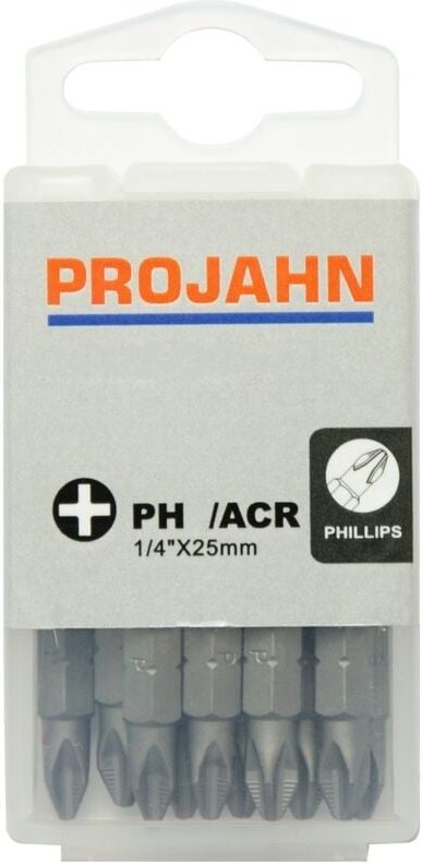 Thumbnail - Projahn 1/4 ACR Bit L25 mm Phillips Nr. 2 10er Pack