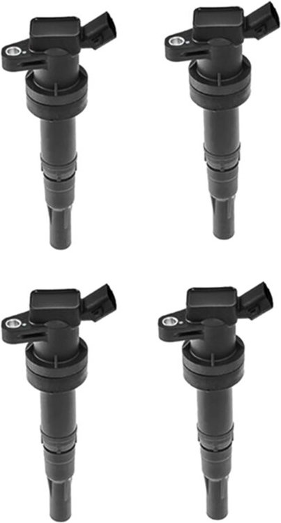Tlily - 4 Stück Motorzündspule für 2014-2017 Accent I25 L4 1.4L 2730103200 27301-03200