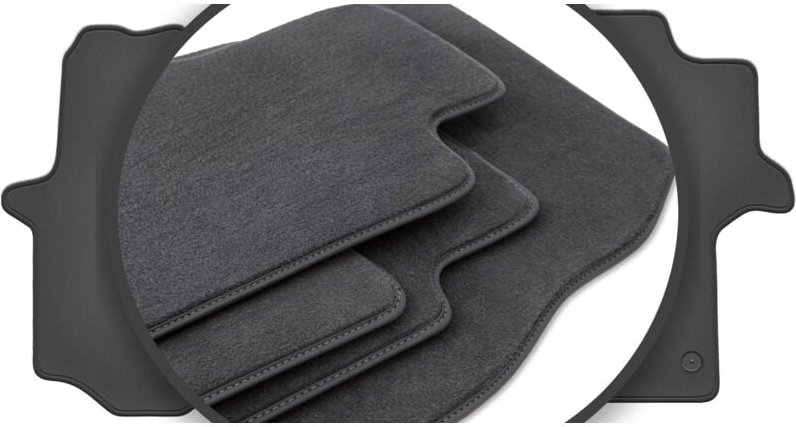 Premium-Fußmatten für: Mercedes Crafter II Kastenwagen (2016-)