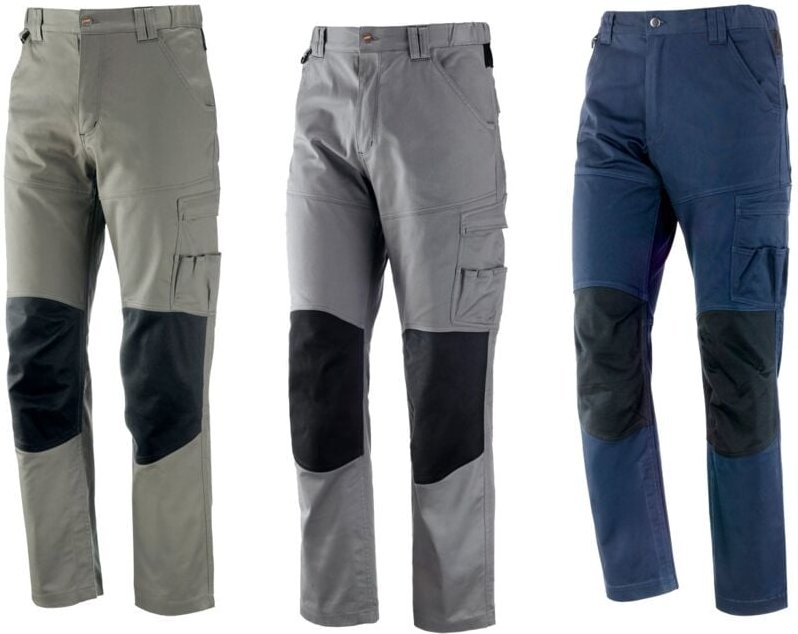 Neri Evo Stretch Stretch-Arbeitshose - xl - Grau