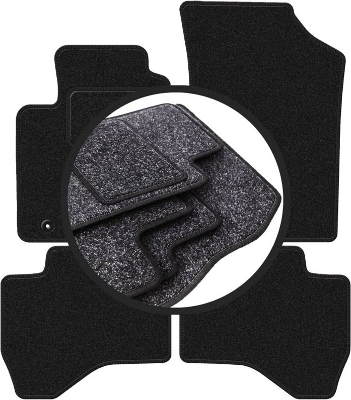 ANTHRA Autofußmatten für: Citroen C1 II Fließheck (2014-)