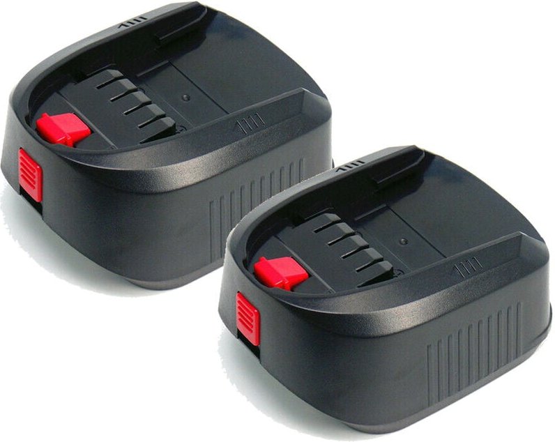 Powerwings - 2 STüCKE akku Für bosch 18V 1,5Ah Power4all psr 1800 Li-2, psb 1800 LI-2, psa 1800 li, pml 1800 Li, art 23-...