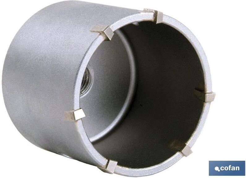 Konstruktionskrone 100 mm.