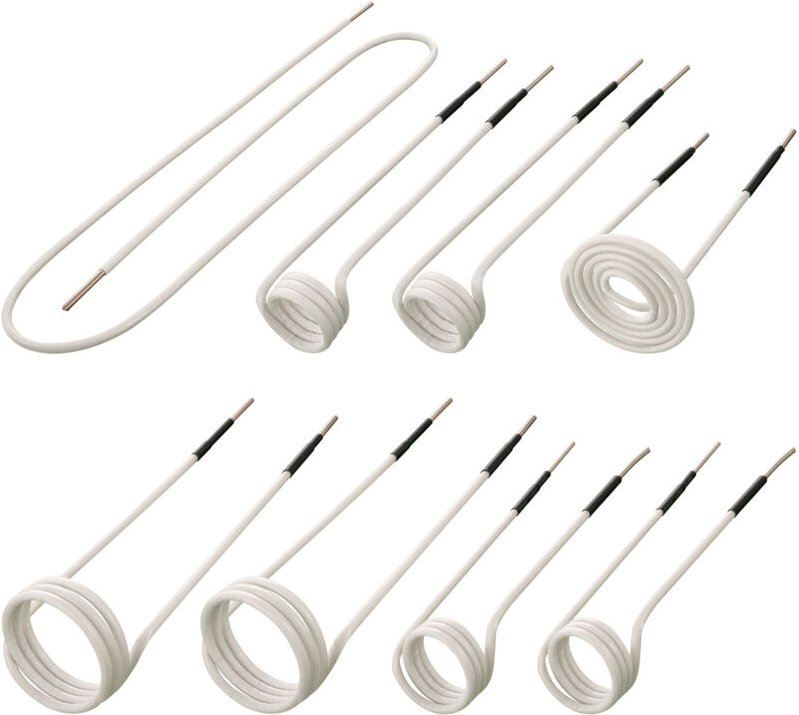 VEVOR Induktionsheizspulen-Set, 8 Stück, Hitzebeständiges Induktionsheizwerkzeug mit Flexibilität und Langer Lebensdauer...