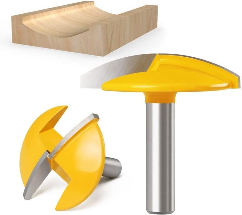 Horizontaler Kronenfräser mit 8 mm Schaft, Wolframkarbid-Holzbearbeitungs-Schneidwerkzeug - Sollbry