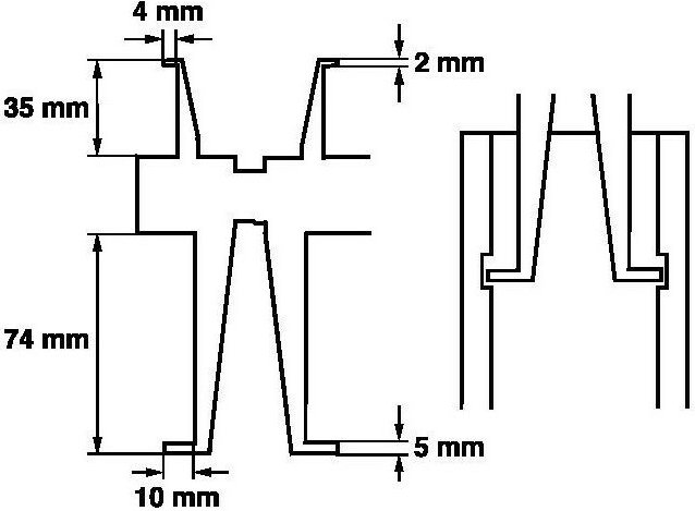 Limit - Messschieber für den Innenbereich, 9-150mm Begrenzen Sie 128170107
