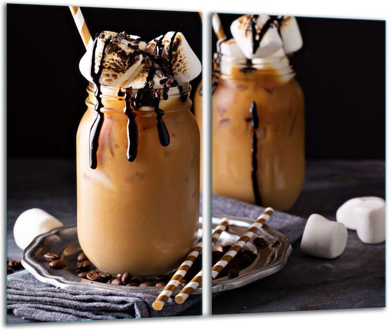 Glasscheidebrett 2x 30x52 Dessert