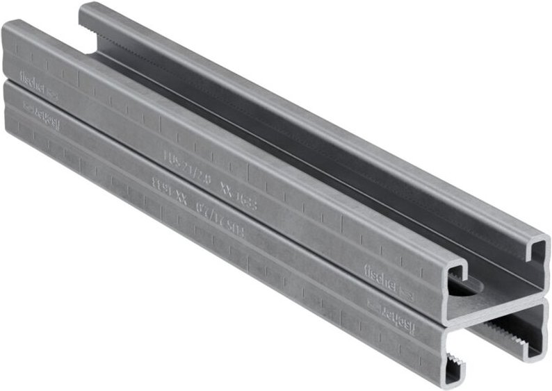 Montageschiene fus 21D/2,0 feuerverzinkt - 6000 - Fischer