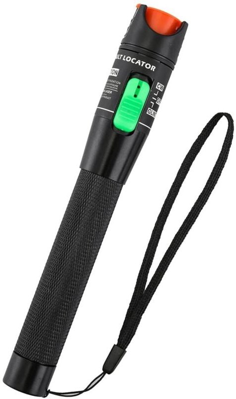 30 MW 30 KM Visual Fault Locator, Glasfaserkabeldetektor, Kabeltester mit 1,25 mm FC- oder 2,5 mm-Anschluss für CATV-Tel...