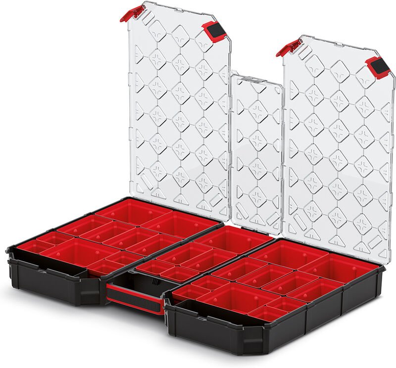 Sortimentsbox tager carbo organizer KTGC60406B mit Bechern - Kistenberg