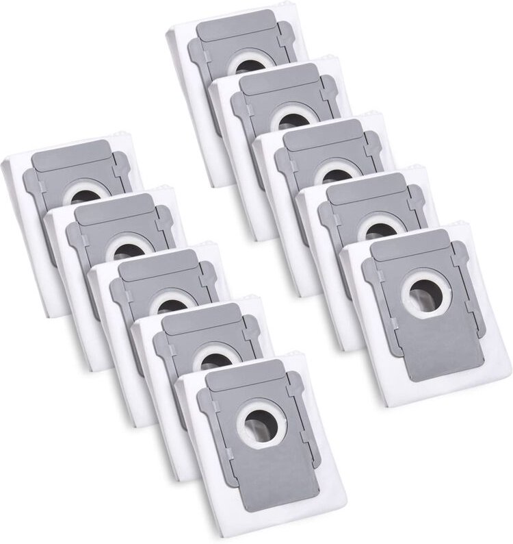 10 Staubsaugerbeutel für iRobot Roomba i7 i7+ i3 i3+ i4 i4+ i6 i6+ j7 j7+ i8 i8+S9 S9+ E5 E6 E7 Clean Base, Ersatz-Staub...