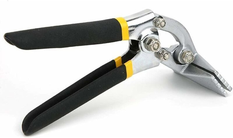 Shining House - Blechbiegezange, manuelle Blechbördelzange, rutschfeste Griffbördelzange, Blechbieger (Biegen)