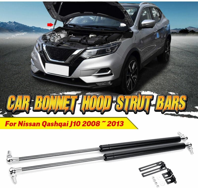 Thumbnail - Paar Heckklappendämpfer Gasfeder Dämpfer Heckklappe Für Nissan Qashqai J10