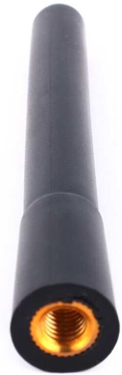 Keensso Auto Radioantenne, Universal Auto 9,6cm Kurze Stumpfe Antenne am fm Radio Antennenmast Antennen