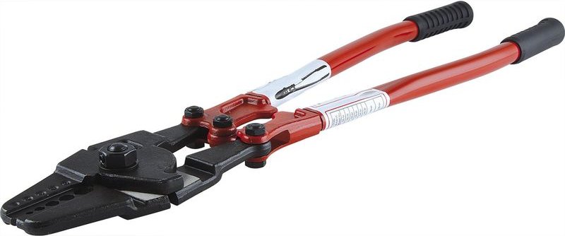 Presszange für Drahtseil 1,2 - 5,1 mm Länge 600 mm