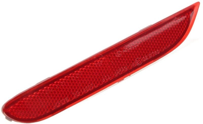 Jeffergarden Heck Stoßfänger Reflektor wasserdicht rot