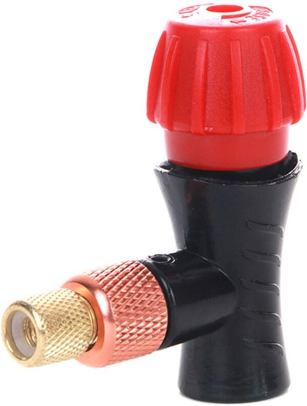 Sollbry - Fahrrad-CO2-Inflator, verstellbare Fahrradreifenpumpe, kompatibel mit Presta- und Schrader-Ventilen für Mounta...