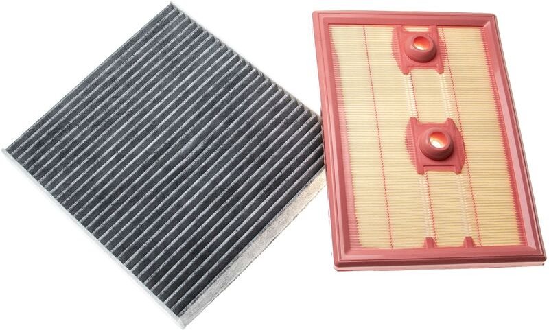 Autofilter Set 2 tlg. kompatibel mit Skoda Fabia iii Kombi (NJ5) 1.2 tsi Kombi - 1x Luftfilter, 1x Aktivkohlefilter - Vh...