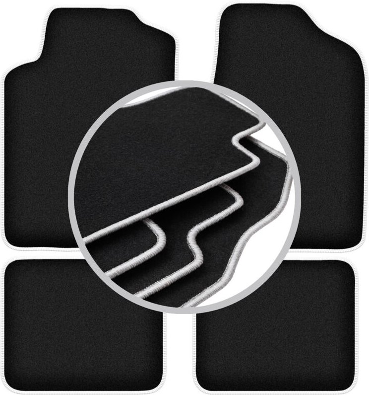 CARLUX-SILVER Autofußmatten für: Chrysler Stratus Limousine (1995-2001)