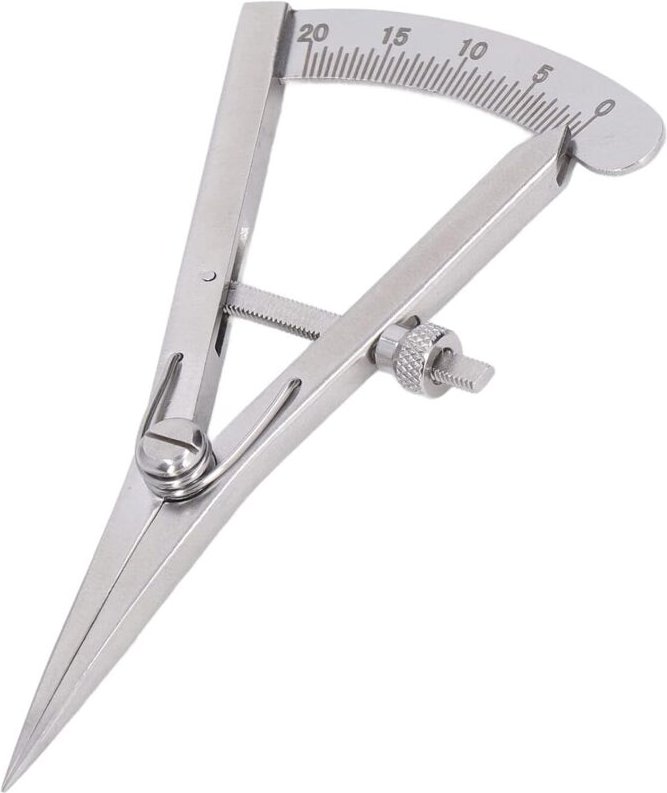Einstellbarer Markierungslehre aus Edelstahl für die Holzbearbeitung, Neigungsmessgerät aus Metall, Drehlineal, geeignet...